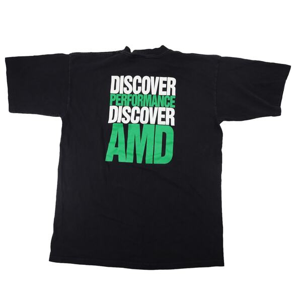 Vintage AMD Athlon Processors Graphic T Shirt - Picture 1 of 11